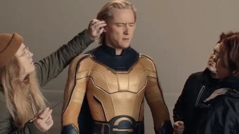 THUNDERBOLTS* BTS Photos Reveal Another Official Look At Lewis Pullman In-Costume As Sentry