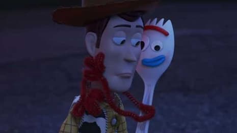 TOY STORY 4: Forky Meets Woody And The Rest Of The Gang In The Making A New Friend TV Spot
