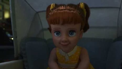 TOY STORY 4: Woody And Forky Meet Christina Hendricks' Creepy Doll Gabby Gabby In New Clip