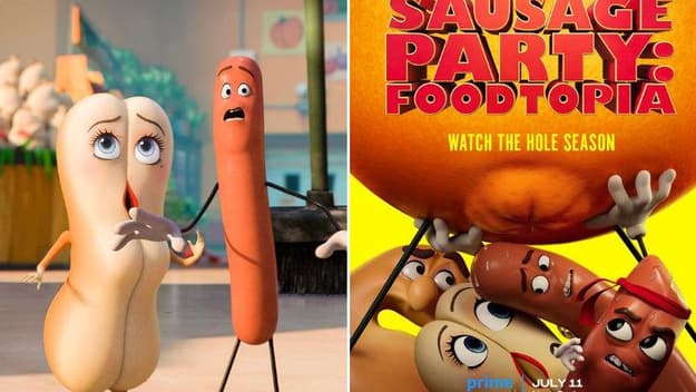 SAUSAGE PARTY: FOODTOPIA Sets Premiere Date With Unsurprisingly Crude First Poster