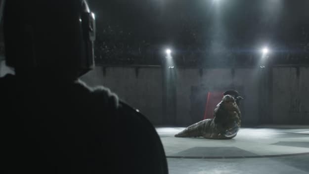 THE MANDALORIAN AND GROGU Still Reveals Jeremy Allen White's Rotta The Hutt In All His Ripped Glory