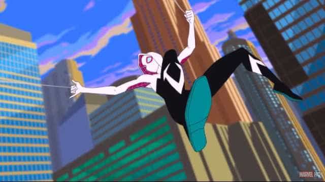 Marvel Rising Battle Of The Bands Ghost Spider Rocks Out In New Trailer For Upcoming Animated 