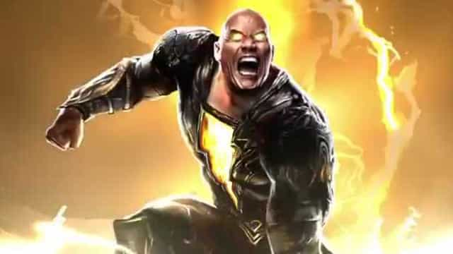 BLACK ADAM: The Rock Shares A First Look At His Costume In Electrifying ...