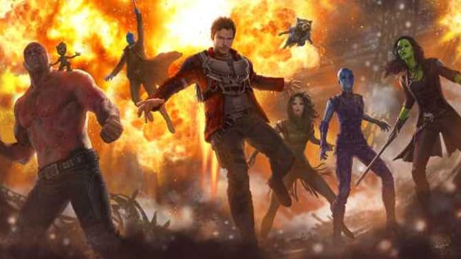 This Cool New GUARDIANS OF THE GALAXY Vol. 2 Image Finds Star-Lord And Drax Ready For A Fight