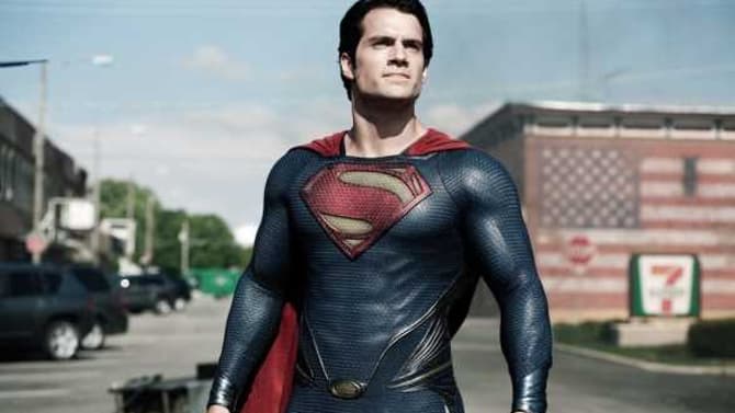 Unused 'Superman: Flyby' Superman Costume and Henry Cavill and