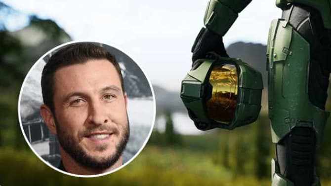 What is Pablo Schreiber's height compared to Halo's Master Chief?