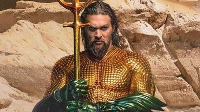 AQUAMAN AND THE LOST KINGDOM Star Jason Momoa Says He &quot;Giggled&quot; A Lot Reading The Sequel's Screenplay