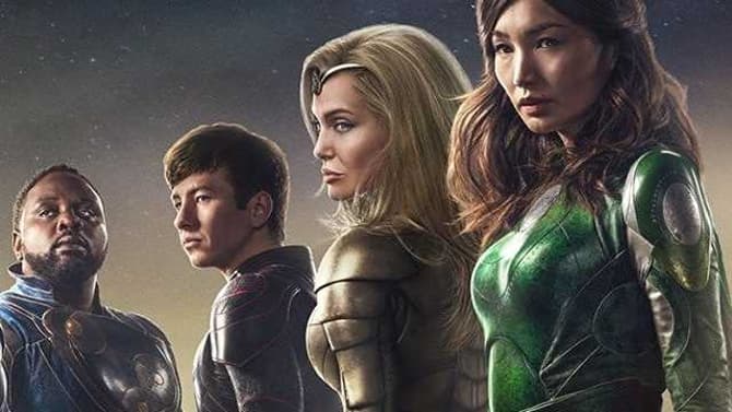 ETERNALS Banner Features All 10 Members Of The MCU's Newest Superhero Team Ready For Action