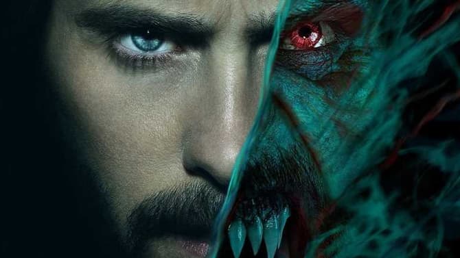 MORBIUS: First Official Clip & Poster Reveal Jared Leto's Terrifying Transformation Into The Living Vampire