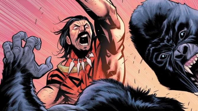 KRAVEN THE HUNTER Star Aaron Taylor-Johnson Looks Suitably Buff In Newly Revealed Set Photos