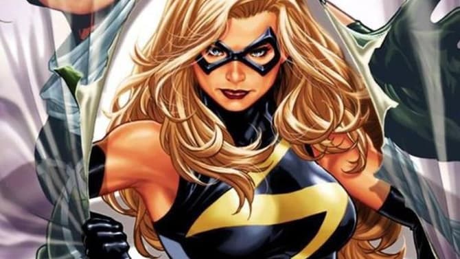 MS. MARVEL Stills Reveal A Cosplayer Wearing Captain Marvel's Classic Ms. Marvel Comic Book Costume