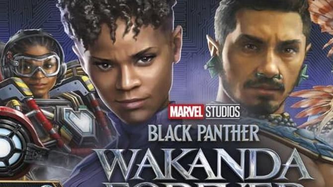 BLACK PANTHER: WAKANDA FOREVER Merchandise Reveals Ironheart's Suit, A New Costume For Nakia, & More