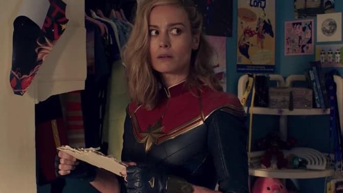 THE MARVELS Promo Art Reveals First Look At Captain Marvel, Spectrum, And Ms. Marvel's New Costumes