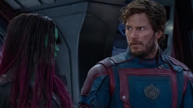 GUARDIANS OF THE GALAXY VOL. 3 New Still Reunites Star-Lord With AVENGERS: ENDGAME's Gamora Variant