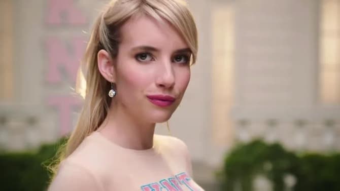 MADAME WEB Star Emma Roberts Confirms She's &quot;Not A Superhero&quot; In Sony's Upcoming Marvel Movie