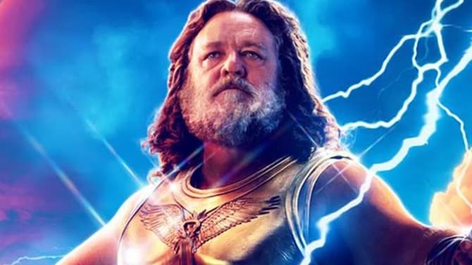 THOR: LOVE AND THUNDER Star Russell Crowe Weighs In On Possible MCU Return As Zeus