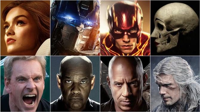 New Trailers From April 16-30: THE FLASH, EQUALIZER 3, TRANSFORMERS, THE WITCHER, BLACK MIRROR, FAST X, & More