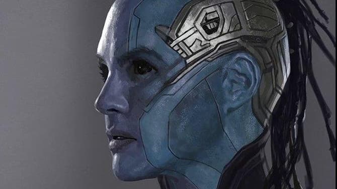 GUARDIANS OF THE GALAXY VOL. 3 Concept Art Reveals Early Alternate Look For Nebula