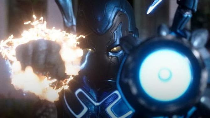 BLUE BEETLE: DC's Latest Hero Blasts Into Action In New Promo Still