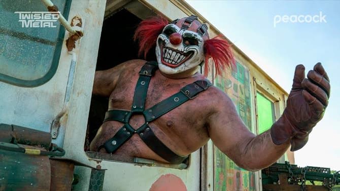 Anthony Mackie Squares Off Against The Iconic Sweet Tooth In New TWISTED METAL Clip