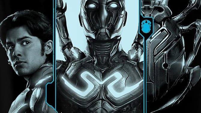 Blue Beetle Poster Teases the Scarab in DC Universe Movie