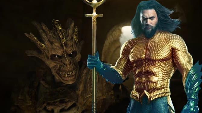 AQUAMAN AND THE LOST KINGDOM Leaked Action Figures Reveal Identity Of Mysterious Villain In The Trailer