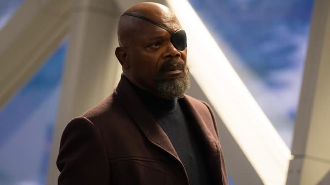 THE MARVELS Director And Producer Addresses How The Movie Deals With Nick Fury And SECRET INVASION Fallout