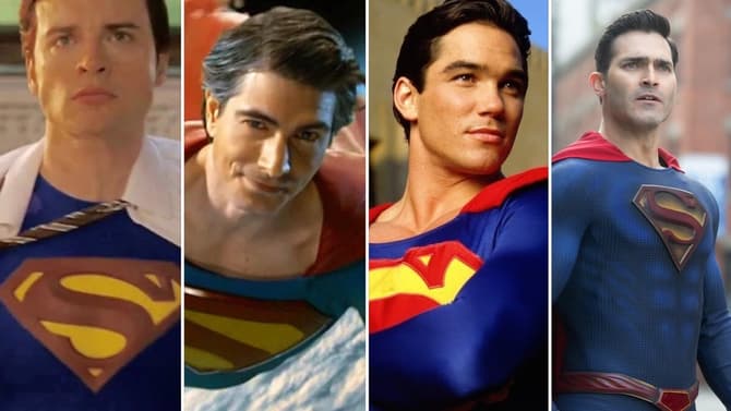 SUPERMAN: 4 Live-Action Clark Kent Actors Unite In An Epic DC Crossover Photo At Recent Fan Convention