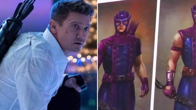 HAWKEYE Concept Art Reveals Comic-Accurate Costume For Jeremy Renner's Clint Barton