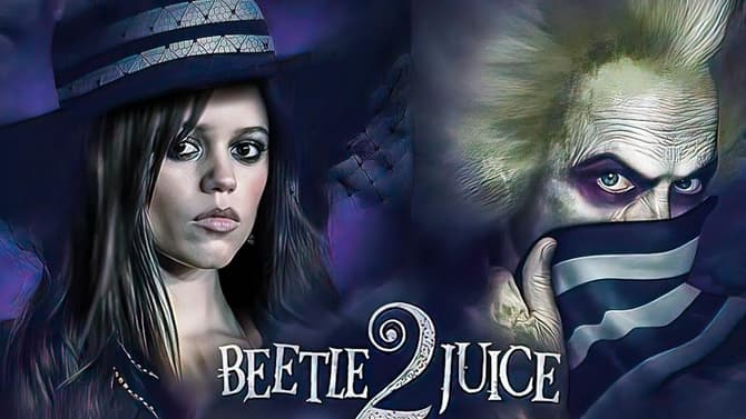 BEETLEJUICE 2 Set Videos Feature Jenna Ortega As Astrid Deetz And Michael Keaton(?) As Betelgeuse