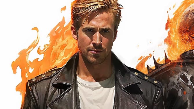 GHOST RIDER Fan Art Makes A Compelling Case For Ryan Gosling To Play MCU's Johnny Blaze