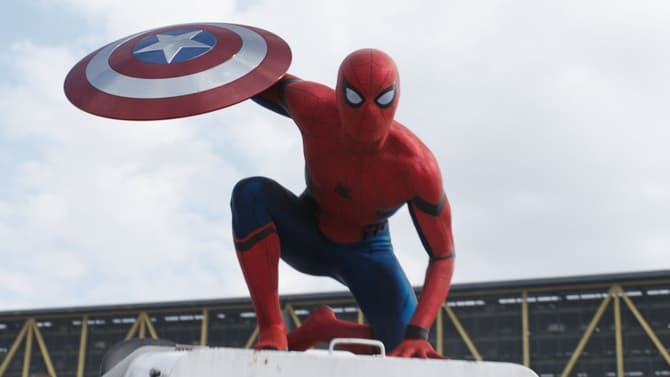 A classic take on Spider-Man's costume in Captain America: Civil War