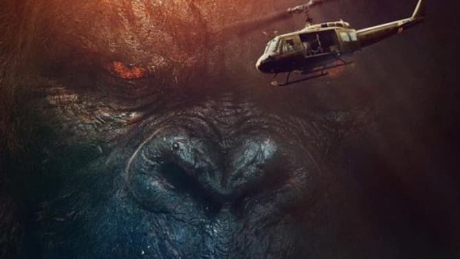 Brie Larson Faces Down The Great Ape On This Awesome New KONG: SKULL ISLAND Banner