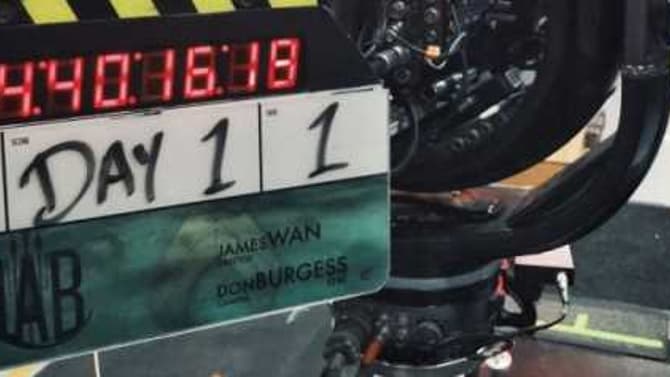 AQUAMAN Director James Wan Shares An Intriguing New Set Photo As Production Officially Gets Underway