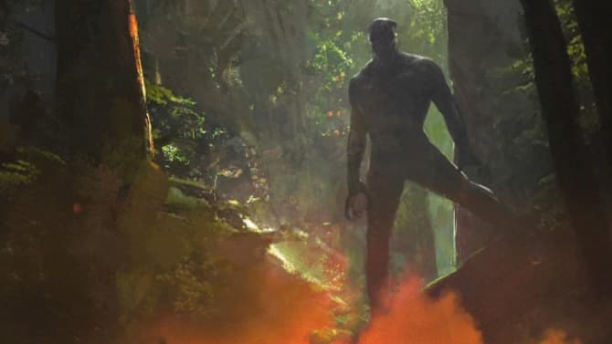 BLACK PANTHER Actor Chadwick Boseman Arrives On Set To Shoot His AVENGERS: INFINITY WAR Scenes