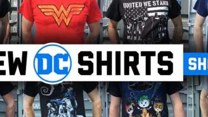 SUPERHEROSTUFF Product Spotlight: Prepare For SDCC With Some Cool New JUSTICE LEAGUE T-Shirts