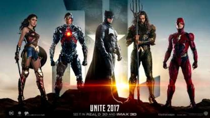 JUSTICE LEAGUE International Poster Spotlights The Civilian Identities Of The Five Heroes