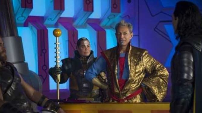 New THOR: RAGNAROK Image Gives Us Another Look At The Grandmaster, Valkyrie And Topaz