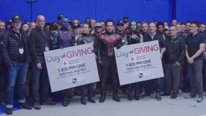 ANT-MAN's Updated AVENGERS 4 Costume Glimpsed In Marvel's &quot;Day Of Giving&quot; Hurricane Harvey Relief Video