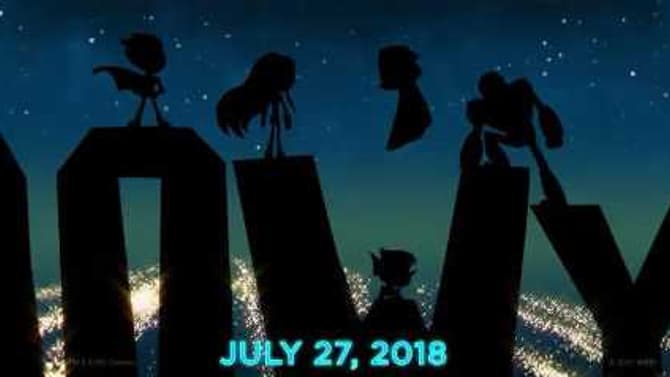 TEEN TITANS GO! TO THE MOVIES Promo Poster Revealed; Will Arnett And Kristen Bell Join The Voice Cast