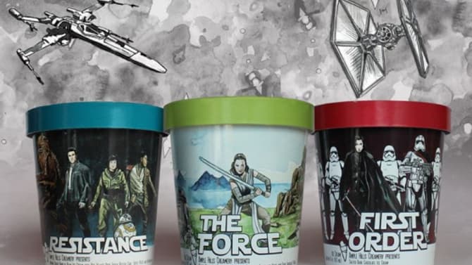 The Force Is Strong With These New STAR WARS: THE LAST JEDI Ice Cream Flavors