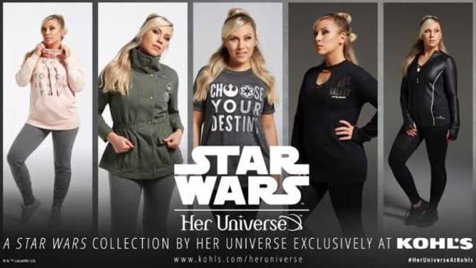 VIDEO: Kohl's Launches A New Collection Of STAR WARS Activewear Clothing From Her Universe