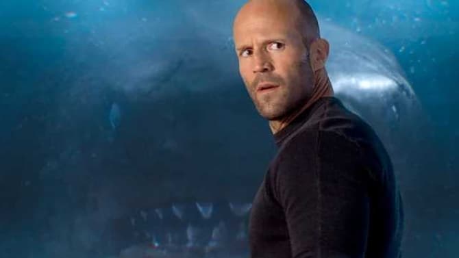 THE MEG Actor Jason Statham Reveals He Swam With Sharks To Help Prepare For His Role In The Movie