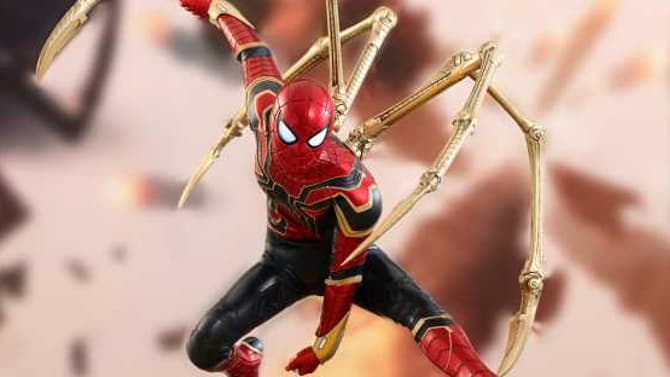 AVENGERS: INFINITY WAR Hot Toys Iron Spider Figure Provides A Detailed Look At Spidey's Upgraded Outfit