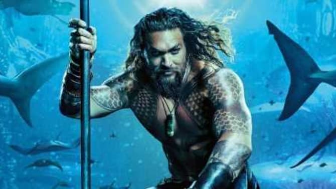 AQUAMAN Sports His Classic Orange And Green Comic Book Costume On This New Promotional Banner