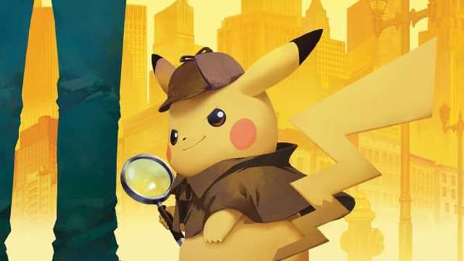 DETECTIVE PIKACHU Banner Gives Us A Look At The Title Treatment For Legendary's POKEMON Movie