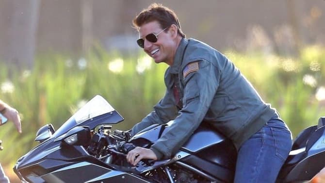 Tom Cruise Zooms Back Into The Danger Zone In The Latest Set Photos From TOP GUN: MAVERICK