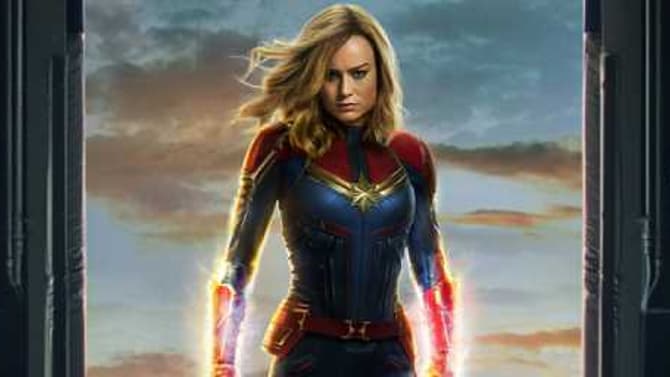 CAPTAIN MARVEL Promo Art Gives Us Another Look At Brie Larson's Heroine In Her Classic Costume