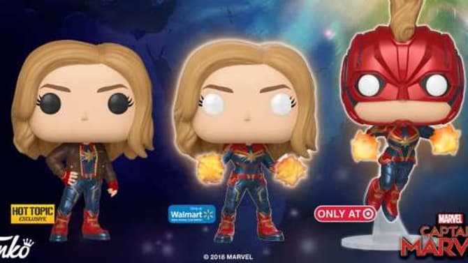 CAPTAIN MARVEL Funko POP! Images Feature Nick Fury, Chewie Goose The Cat, & More - SPOILERS