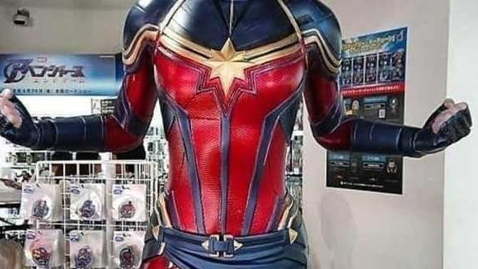 AVENGERS: ENDGAME - Captain Marvel's Badass New Costume Shown Off In All Its Glory At Recent Event